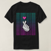 Heart  tシャツ (デザイン正面)