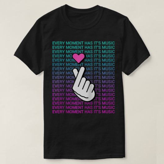 Heart  tシャツ (デザイン正面)
