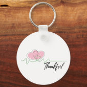 Heart Thankful キーホルダー (正面)