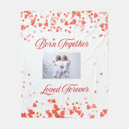 Heart Theme Twin  フリースブランケット