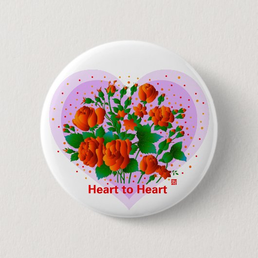 Heart To Heart 缶バッジ (正面)