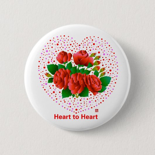 Heart To Heart 缶バッジ (正面)