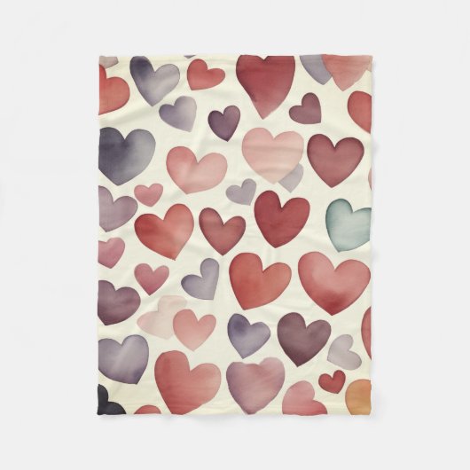 Heart to Hearts Fleece Blanket フリースブランケット (正面)