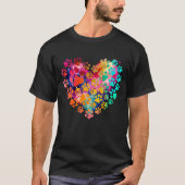 Heart Valentines Day  Tシャツ (正面)