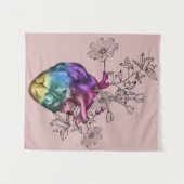 Heart Vase タペストリー (正面(横))