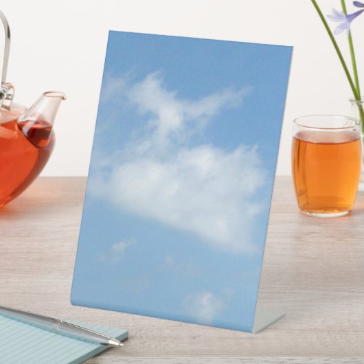 Heart With J Clouds Photo 台座サイン (インサイチュ)