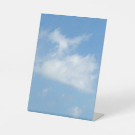 Heart With J Clouds Photo 台座サイン