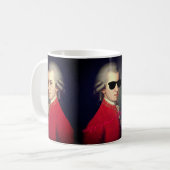 ♥ Heart Wolfgang Amadeus Mozart with signature ♥ コーヒーマグカップ (正面左)