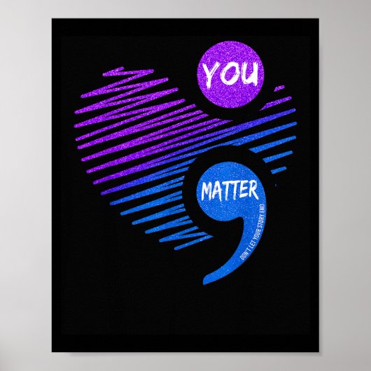 Heart You Don't Let Story End Suicide Prevention ポスター (正面)