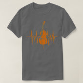 Heartbeat Cello Tシャツ (デザイン正面)