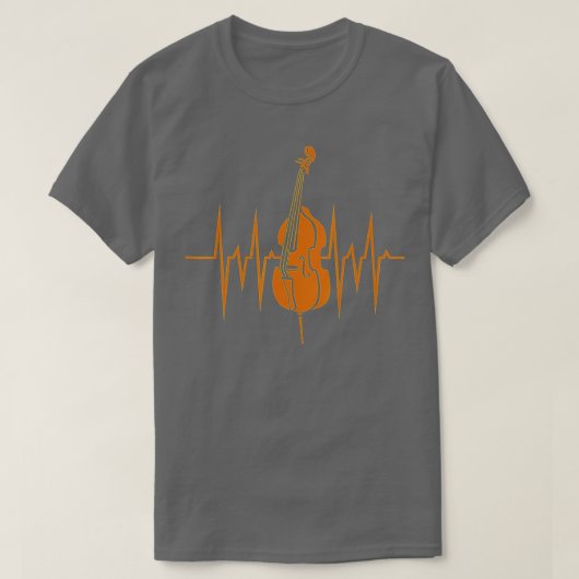 Heartbeat Cello Tシャツ (デザイン正面)