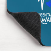 Heartbeat Chd Congenital Heart Defect Awareness Mo マウスパッド (コーナー)