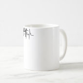 Heartbeat Ecg Roller Skates Roller Skating Inline  コーヒーマグカップ (正面右)