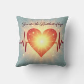 Heartbeat of Hope  クッション (裏面)