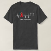 Heartbeat Sepsis Warrior Tシャツ (デザイン正面)