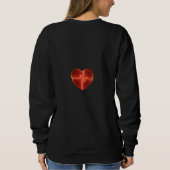Heartbeat Soul Hoodie スウェットシャツ (裏面)