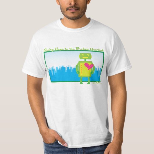 HeartBotの価値Tシャツ Tシャツ (正面)