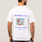 HeartBrainのTシャツ Tシャツ (裏面)