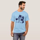 Heartbrokeのアンドロイド Tシャツ (正面フル)