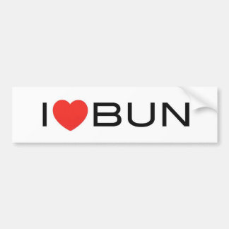 HeartBun バンパーステッカー