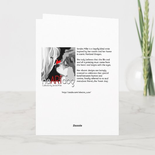 heARTdogロゴカード カード (裏面)