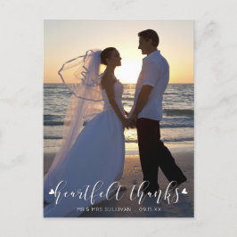 HEARTFEEL 感謝してい Photo結婚's Thank You ポストカード