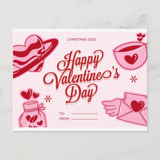 HeartfeeltからFind Your 笑わされる Perfect Bir インビテーションポストカード (正面)