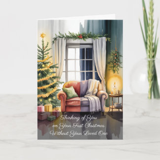 Heartfelt Christmas Scene With Winter Contrast カード