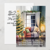 Heartfelt Christmas Scene With Winter Contrast シーズンカード (正面/裏面)