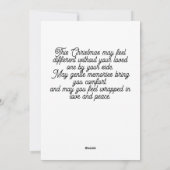 Heartfelt Christmas Scene With Winter Contrast シーズンカード (裏面)