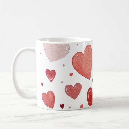 Heartfelt Classic Mug コーヒーマグカップ (左)