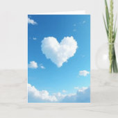 Heartfelt Cloudscape Love Card カード (正面)