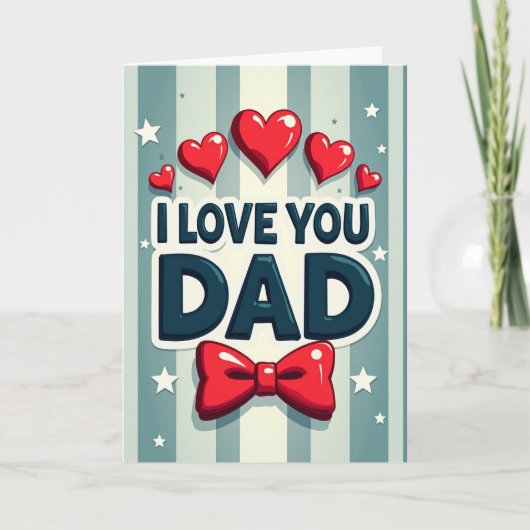 Heartfelt Fathers Day Card カード (正面)