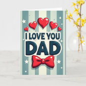 Heartfelt Fathers Day Card カード (黄色い花)