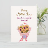 Heartfelt Happy Mother’s Day Card for Mom 招待状 (スタンド正面)
