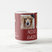 Heartfelt Hemangiosarcoma Tribute コーヒーマグカップ (中央)