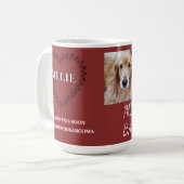 Heartfelt Hemangiosarcoma Tribute コーヒーマグカップ (正面左)