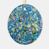 Heartfelt Hydrangea Ornaments セラミックオーナメント (左)