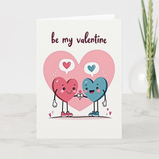 Heartfelt Love Pattern Card カード (正面)