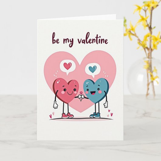 Heartfelt Love Pattern Card カード (黄色い花)