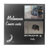 Heartfelt Melanoma Pet Remembrance Layout タイル (正面)