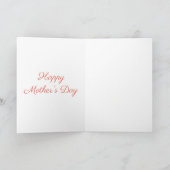 Heartfelt Mother's Day Card – More I Become You カード (内部)