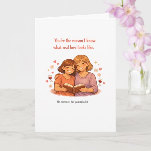 Heartfelt Mother's Day Card – Real Love Nailed It カード (蘭)