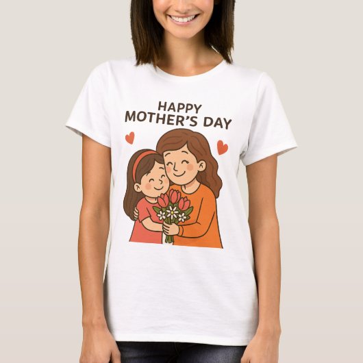 Heartfelt Mother's Day Gift 2025 – Celebrate Mom Tシャツ (正面)