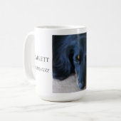 Heartfelt Paw Print Tribute Mug コーヒーマグカップ (正面左)