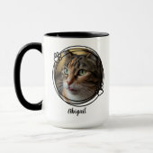 Heartfelt Pet Memorial Photo Loving Remembrance マグカップ (左)