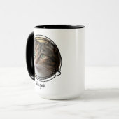 Heartfelt Pet Memorial Photo Loving Remembrance マグカップ (正面左)