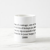 Heartfelt Quote For Retirement Year コーヒーマグカップ (中央)