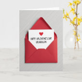 Heartfelt Red Envelope Card カード (黄色い花)