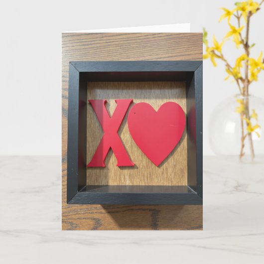 Heartfelt Shadow Box Card カード (黄色い花)